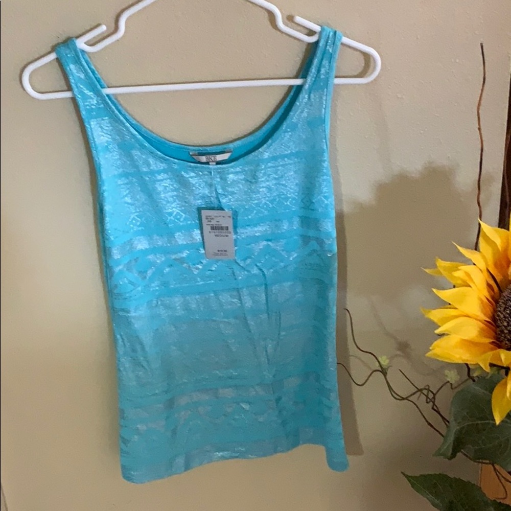 Blue tank top
